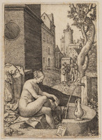 TvB G 3965
          <br/>
          Susanna door de ouderlingen verrast
          <br/>
          <em>Aldegrever, Heinrich (1502 - 1555/61)</em>
